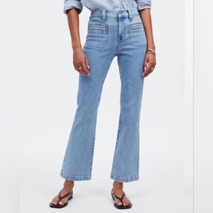 Madewell Midi- Rise- Kick  Jeans Size 24
